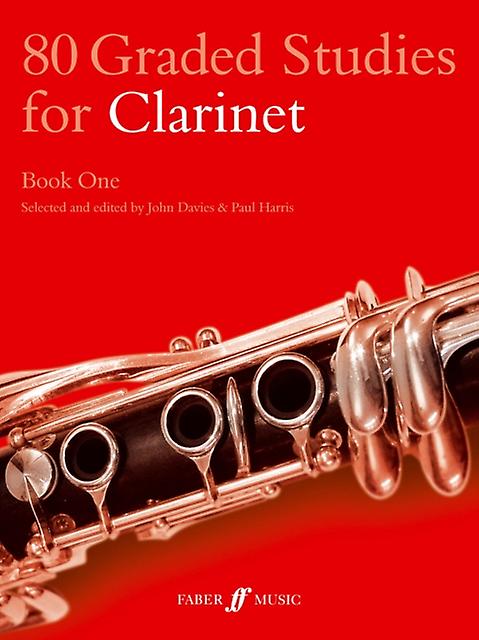 80 Graded Studies For Clarinet Book One Paperback