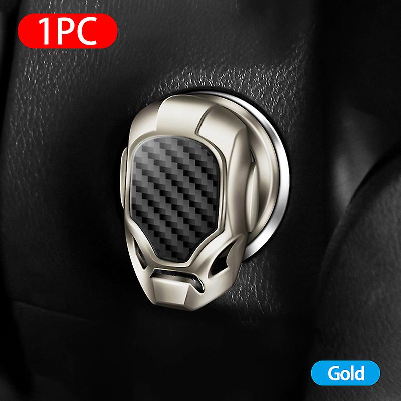 Car Engine Button Cover Universal Engine Ignition Start Stop Switch Decorative Push Button Cover Flip Up Lid Interior Parts