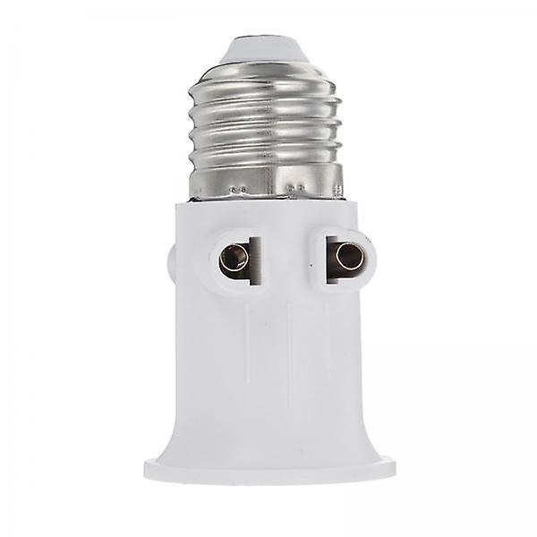 2x1pc E27 Socket Light Bulb Lamp Base Connector Holder Adapter Plug Converter