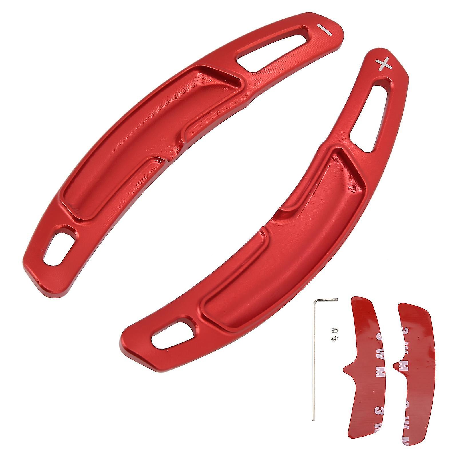 2Pcs Car Steering Wheel Paddle Shifter Extension Cap Modification Replacement For 911/718/panamerared