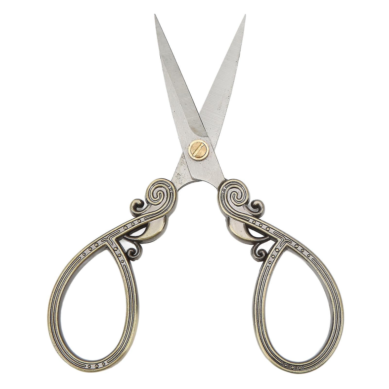 Professional Stainless Steel Embroidery Scissors Compact Durable Craft Tool
