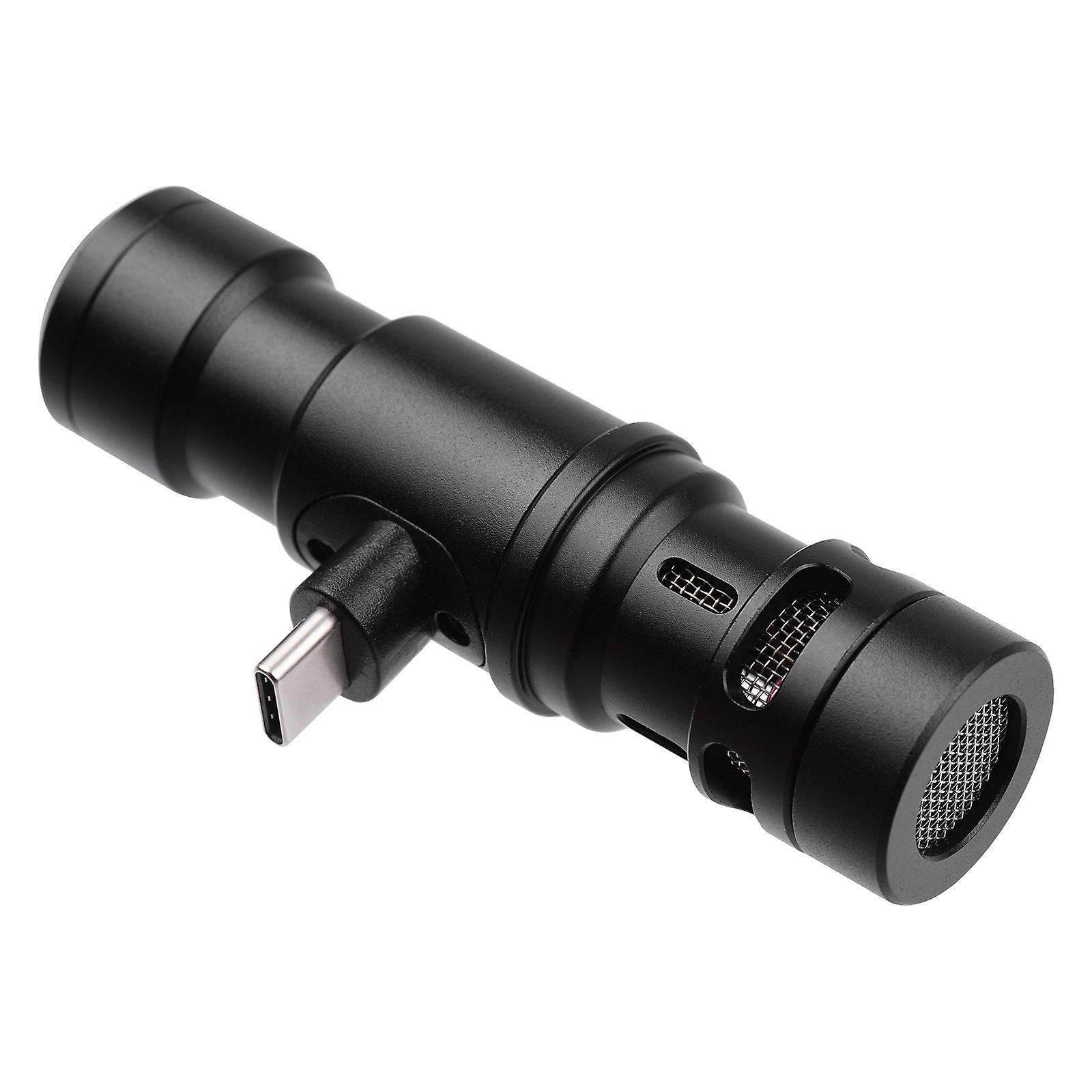 Plug-on Type-c Smartphone Microphone Video Mic