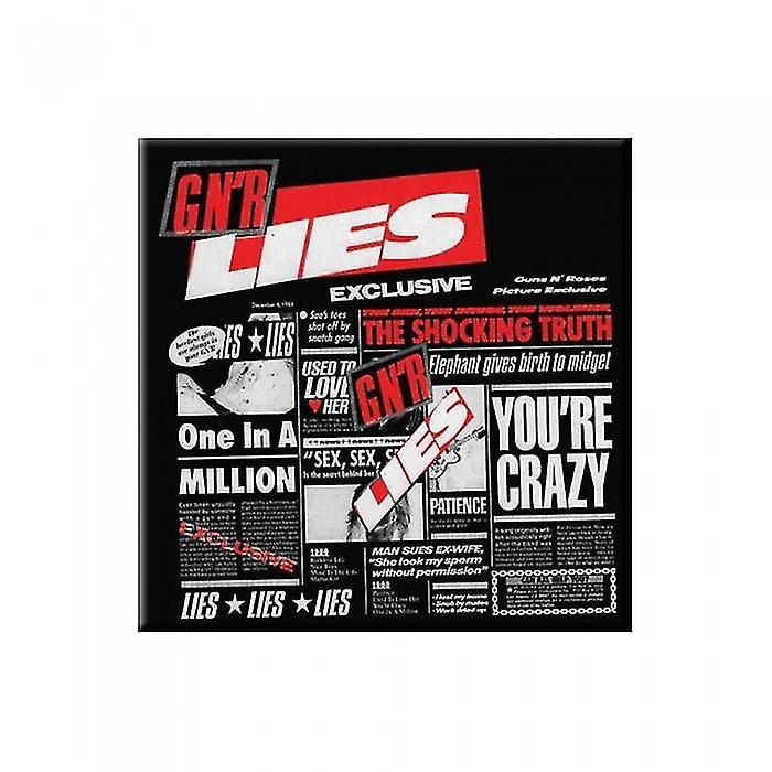 Guns N Roses Lies Fridge Magnet