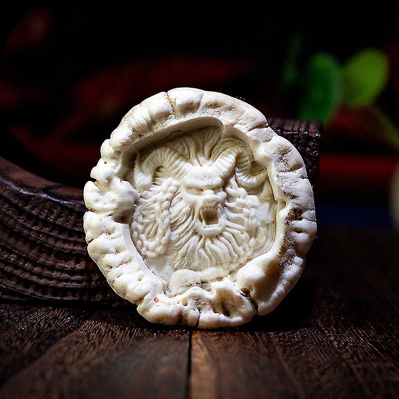 Geweihplatte handgeschnitzt