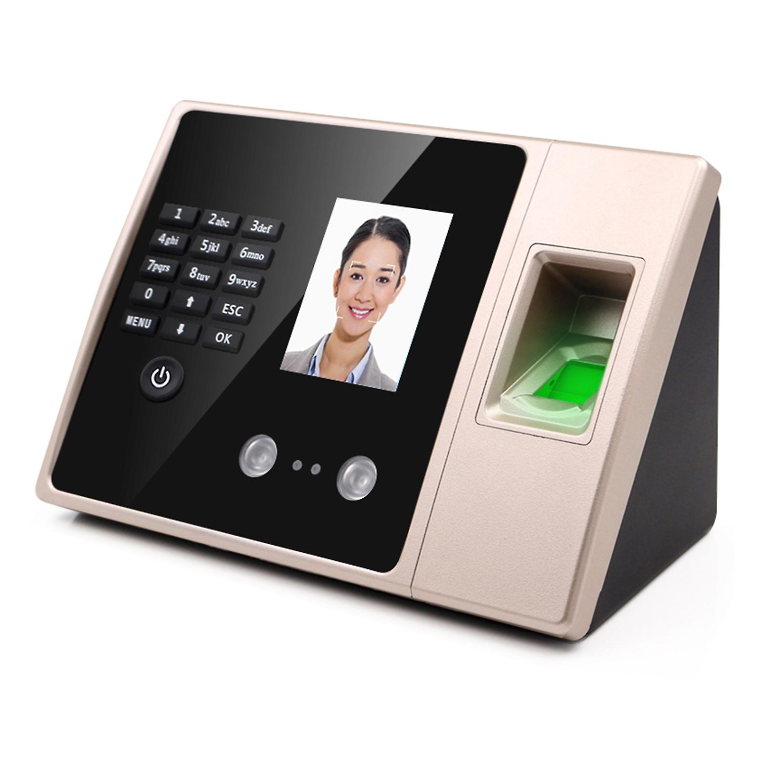 Intelligent Biometric Fingerprint Time Attendance Machine with HD Display Screen Time Clock Support