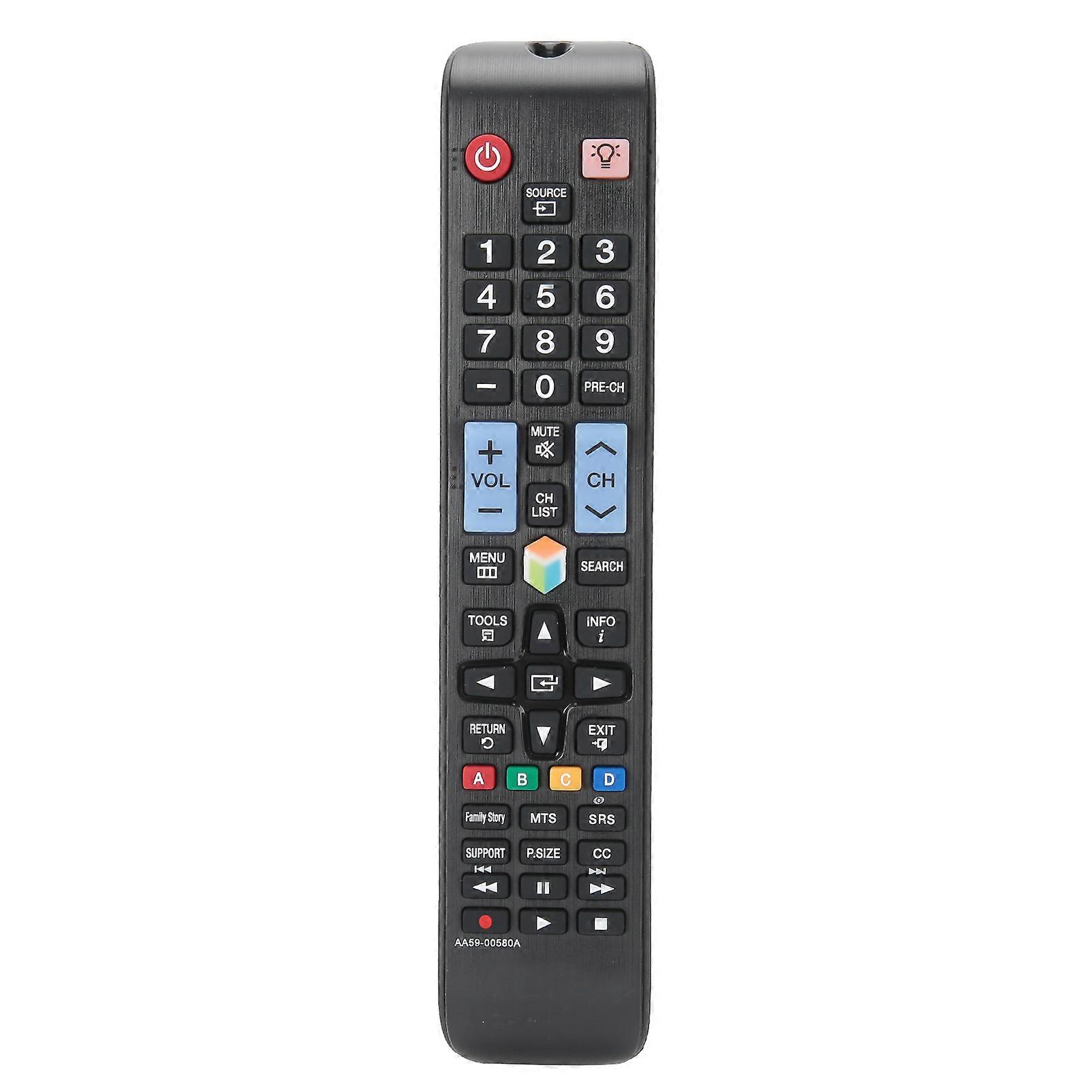 1PCS AA59-00580A Samsung TV Remote Control Replacement - Easy Setup, Long Range
