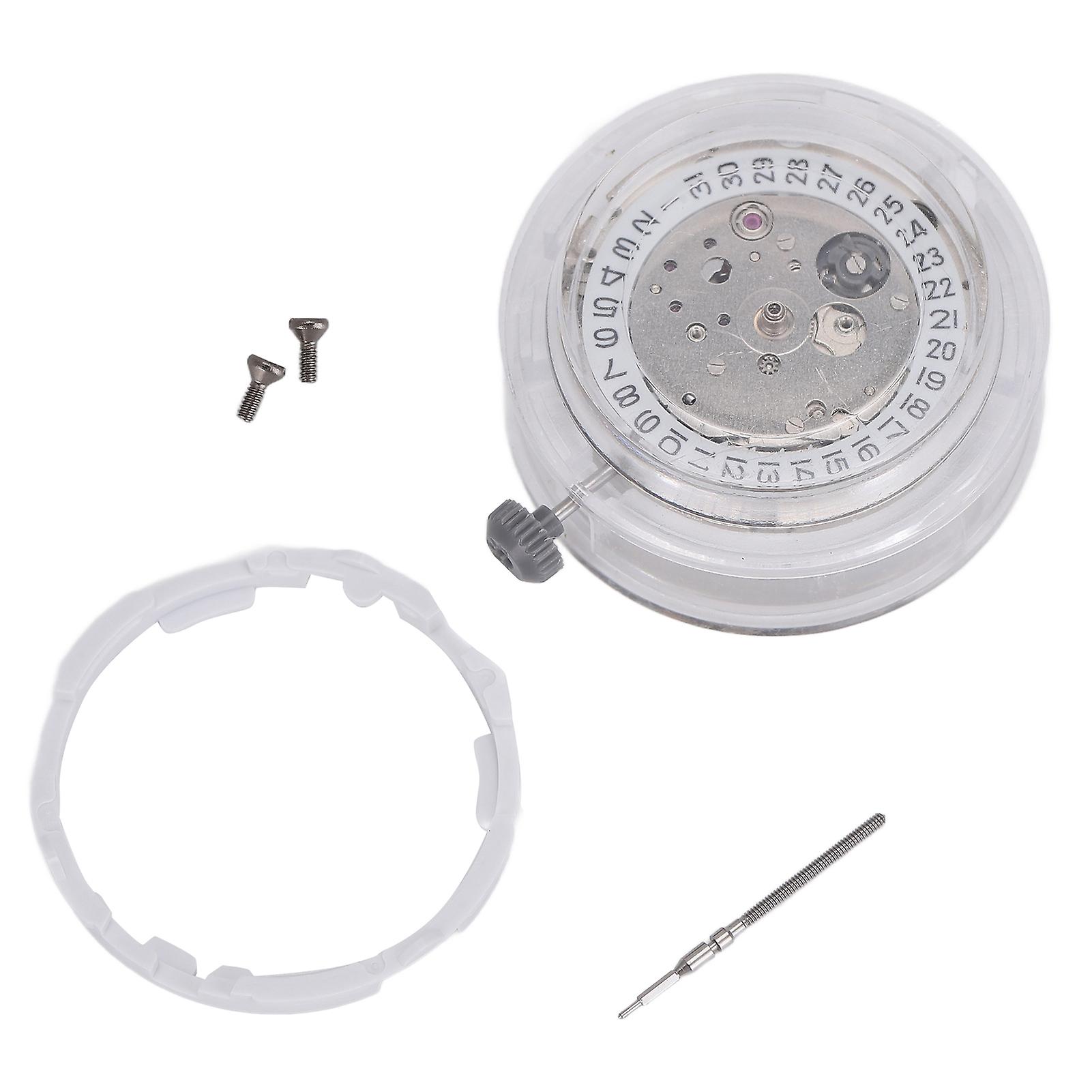 8215 Automatic Mechanical Calendar Movement Replacement 3Pin High Accuracy Watch Repairing Parts