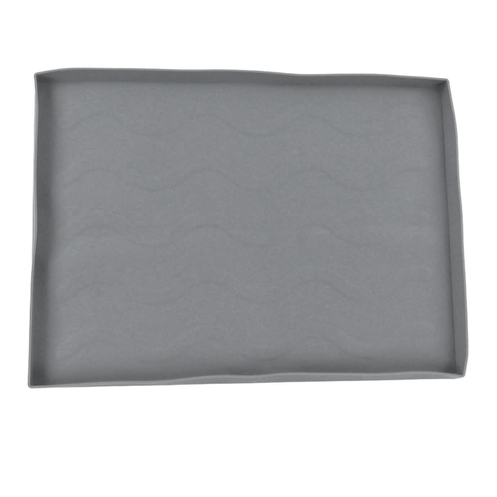 Durable Silicone Grill Mat for BBQ - Medium Gray Protective Cover