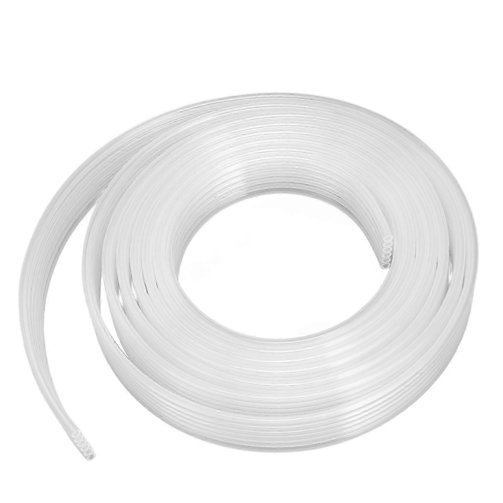 Risegun Ink Tube Replacement Ink Tubing UV Printer Flexible Tube Replacement for Solvent Dye Pigment Inks, 4mm OD, ID6, 10 Meters, Compatible with