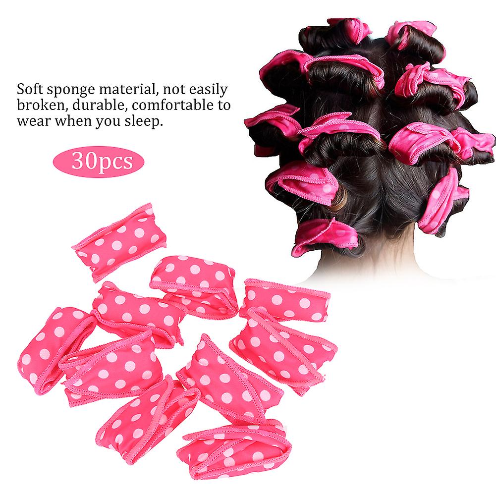 Bigoudis en mousse pour cheveux de nuit, bigoudis en éponge DIY, outils de coiffure