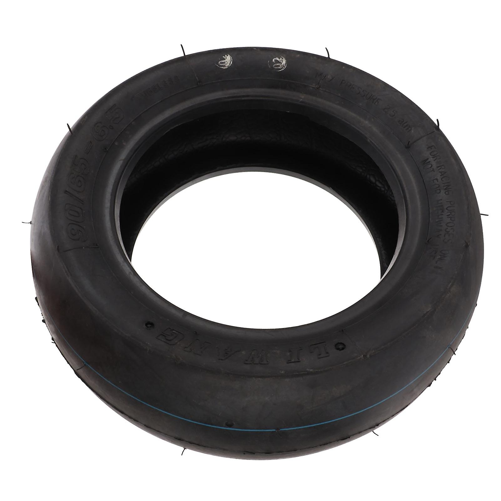 90/65-6.5 Front Tyre Smooth Surface Durable Rubber High-Performance Replacement Suitable for Mini Moto Racing Vehicle