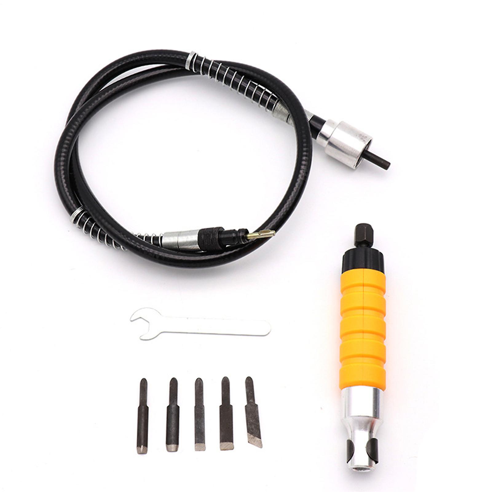 Carving Tool Electric Furniture Woodworking Chisel Root Carving Tool