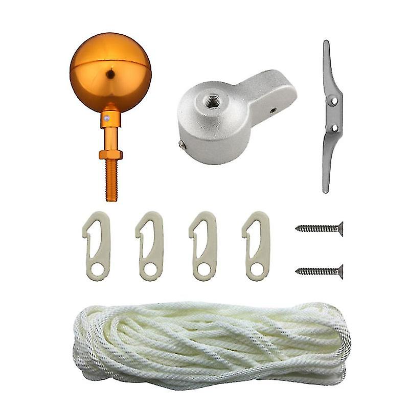 10pcs Flagpole Ball Kit