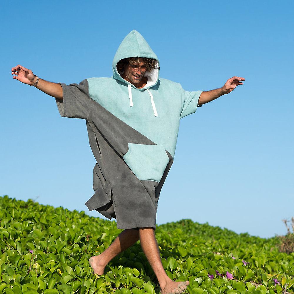 Swimming surfing diving quick dry bathrobe