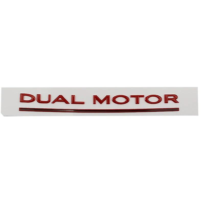 Car SpaceX Dual Engine Sticker Fender Side Sticker for Tesla Model YS 3 X Letters Space Logo Rear Emblem Badge Trunk Accessories~4349
