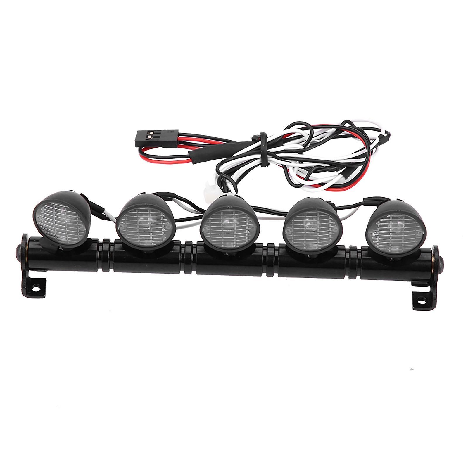 5 LED Light Bar for AXAIL SCX10 Traxxas RC Car Headlights
