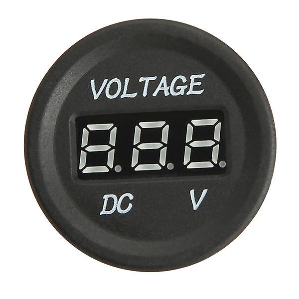 Car Solar Monitor Dc Supply Voltage Display