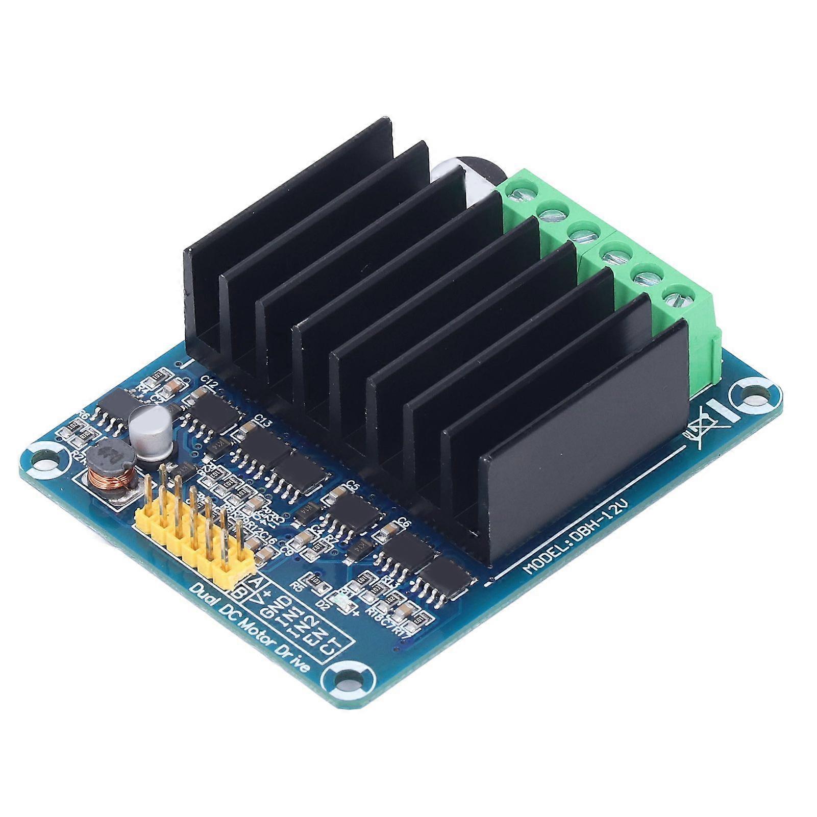DC5‑15V 30A Motor Driver Module Dual Channel H Bridge DC Motor Drive Module for Intelligent Automobile Motor
