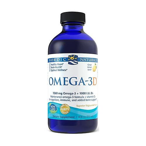 Omega-3D, 1560mg Lemon 237 ml