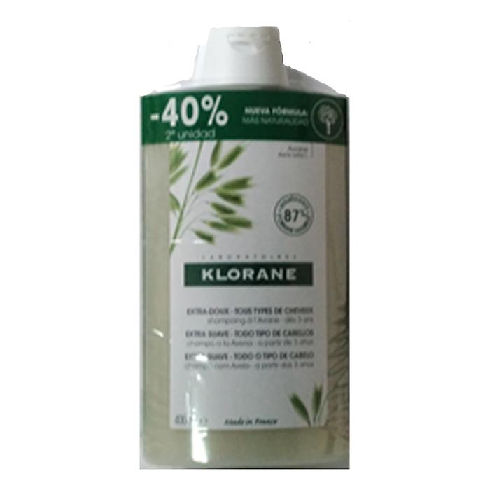 Klorane Champíº Extra Suave Avoine 2x400ml