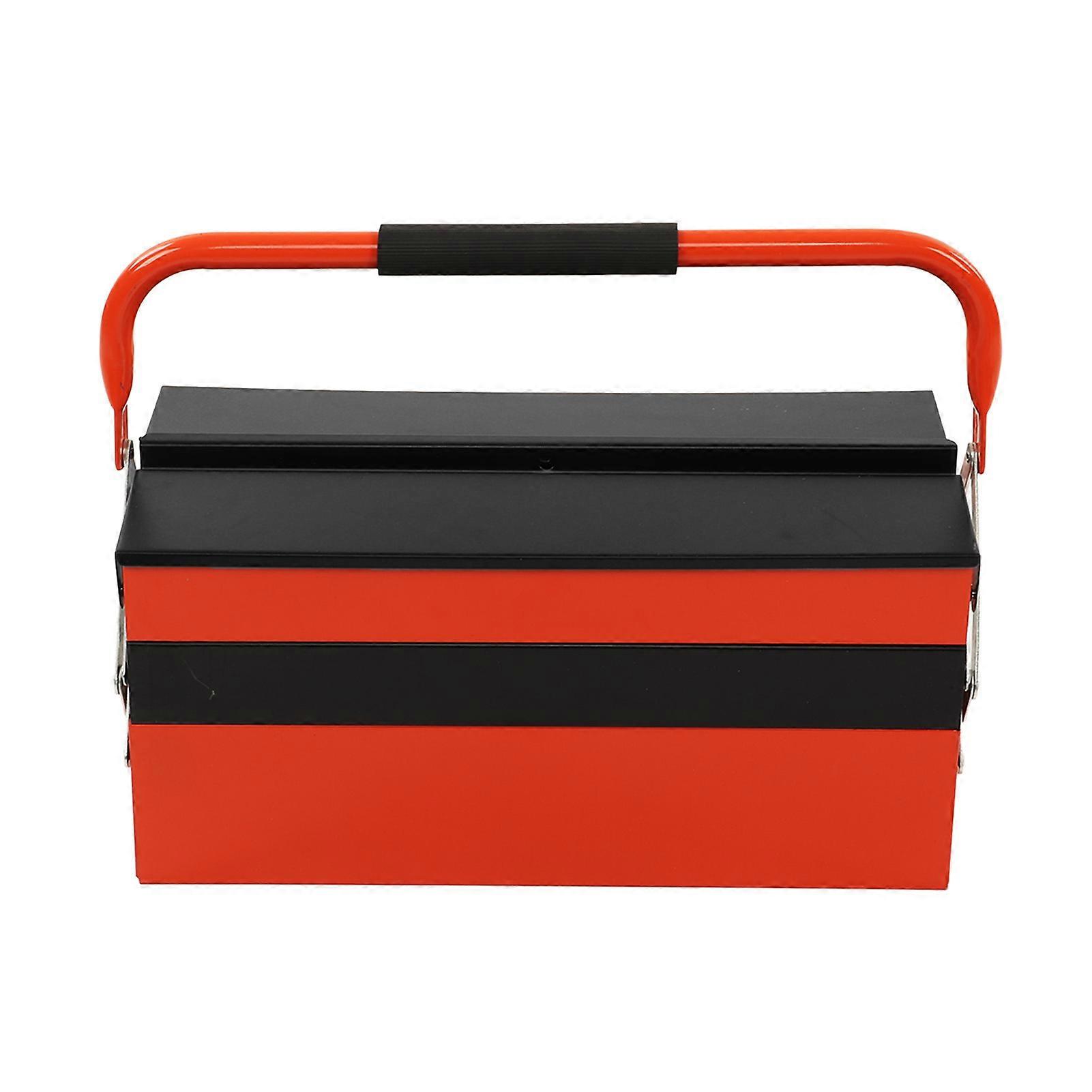 5 Tray Tool Storage Box Multifunctional 3 Layer Metal Folding Portable Toolbox Cantilever Type
