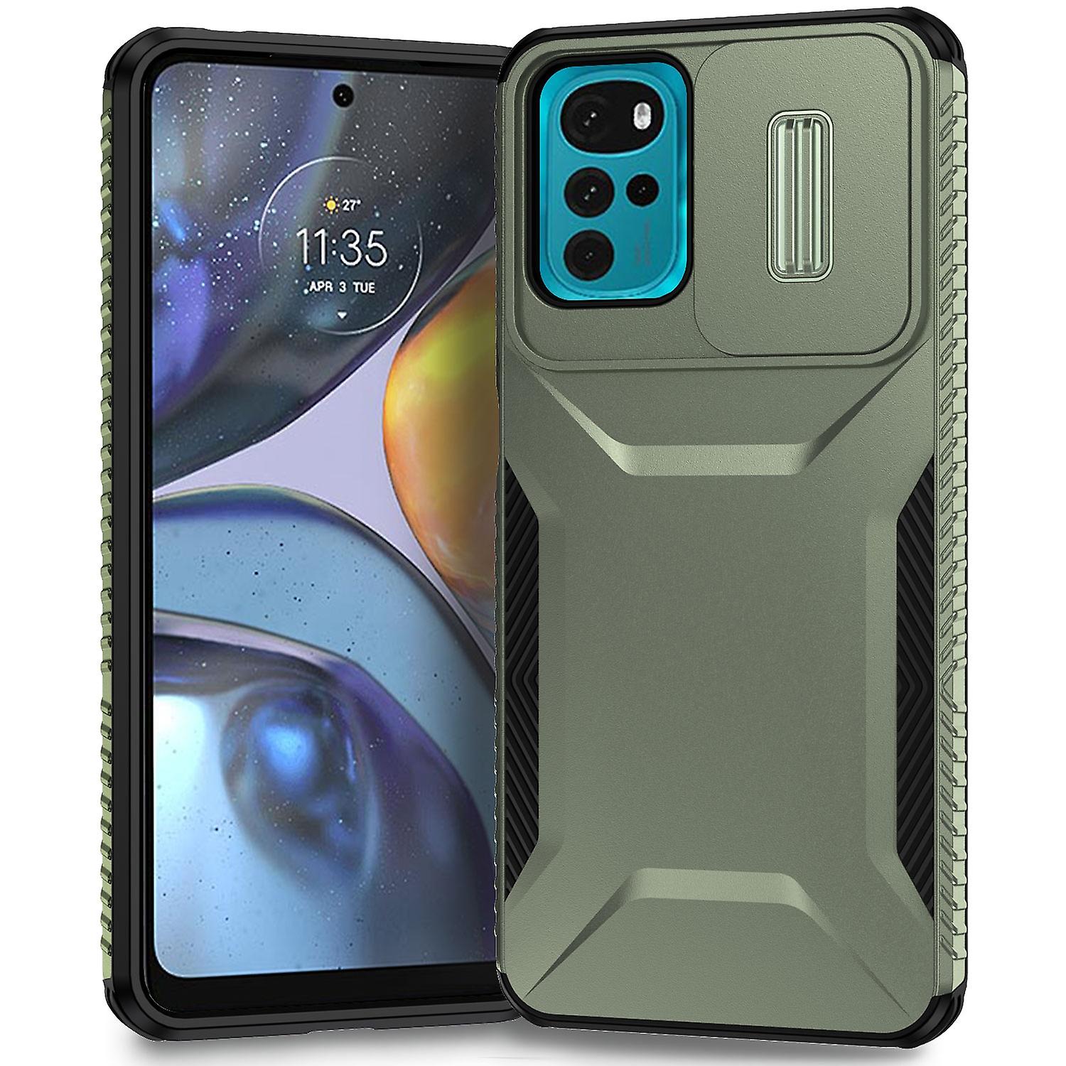 Sliding Camshield Case For Motorola Moto G22 2024