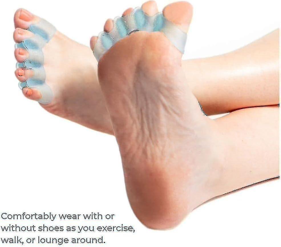 Naboso Splay - Gel Toe Stretcher, Separator And Straightener For Correction Of Bunions,mmer Toes And Restore Natural Foot Shape