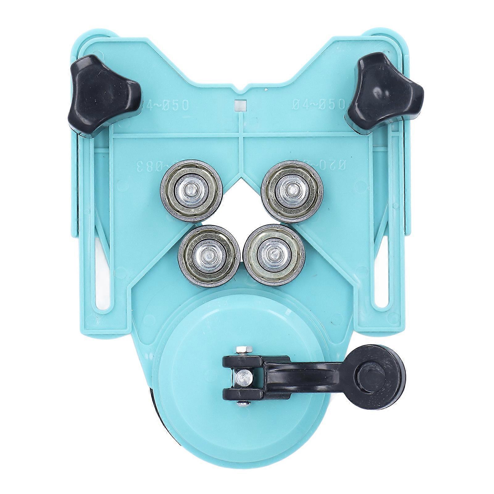 Tile Hole Drill Locator Industrial Grade 4?83mm Adjustable Hole Saw Guide Jig with Large Sucker for Glass