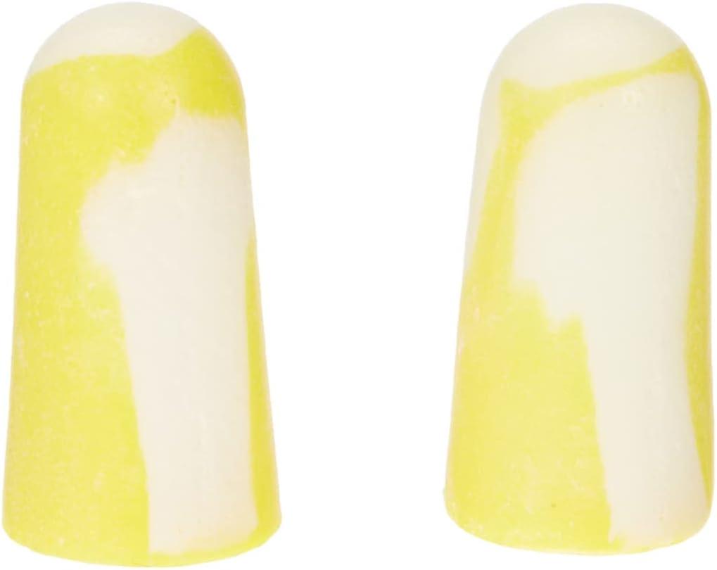 Ear plugs Yellow/white 10 pairs