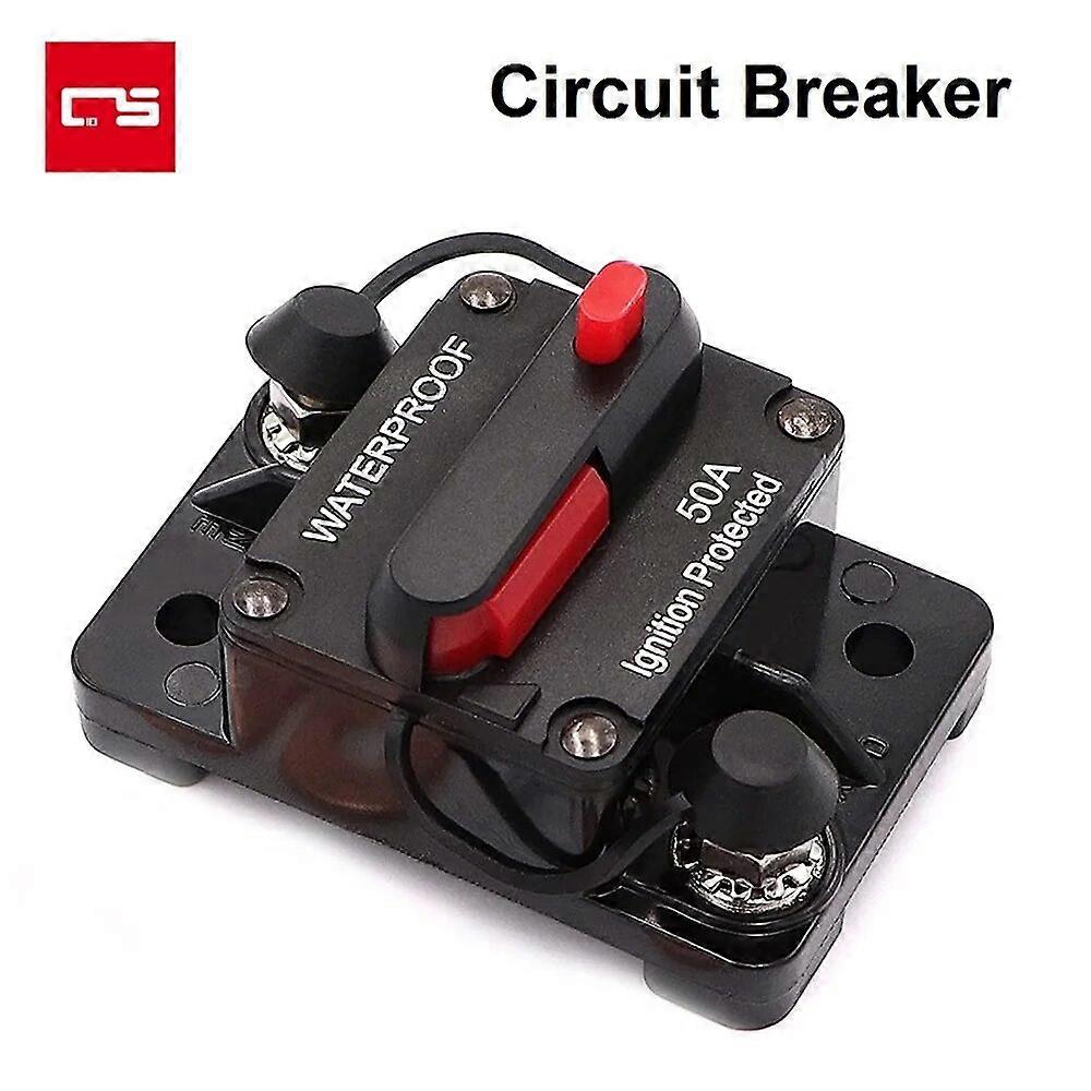 30~300 AMP Circuit Breaker for Boat Trolling with Manual Reset Water Proof 12V~ 48V DC FN9U9165