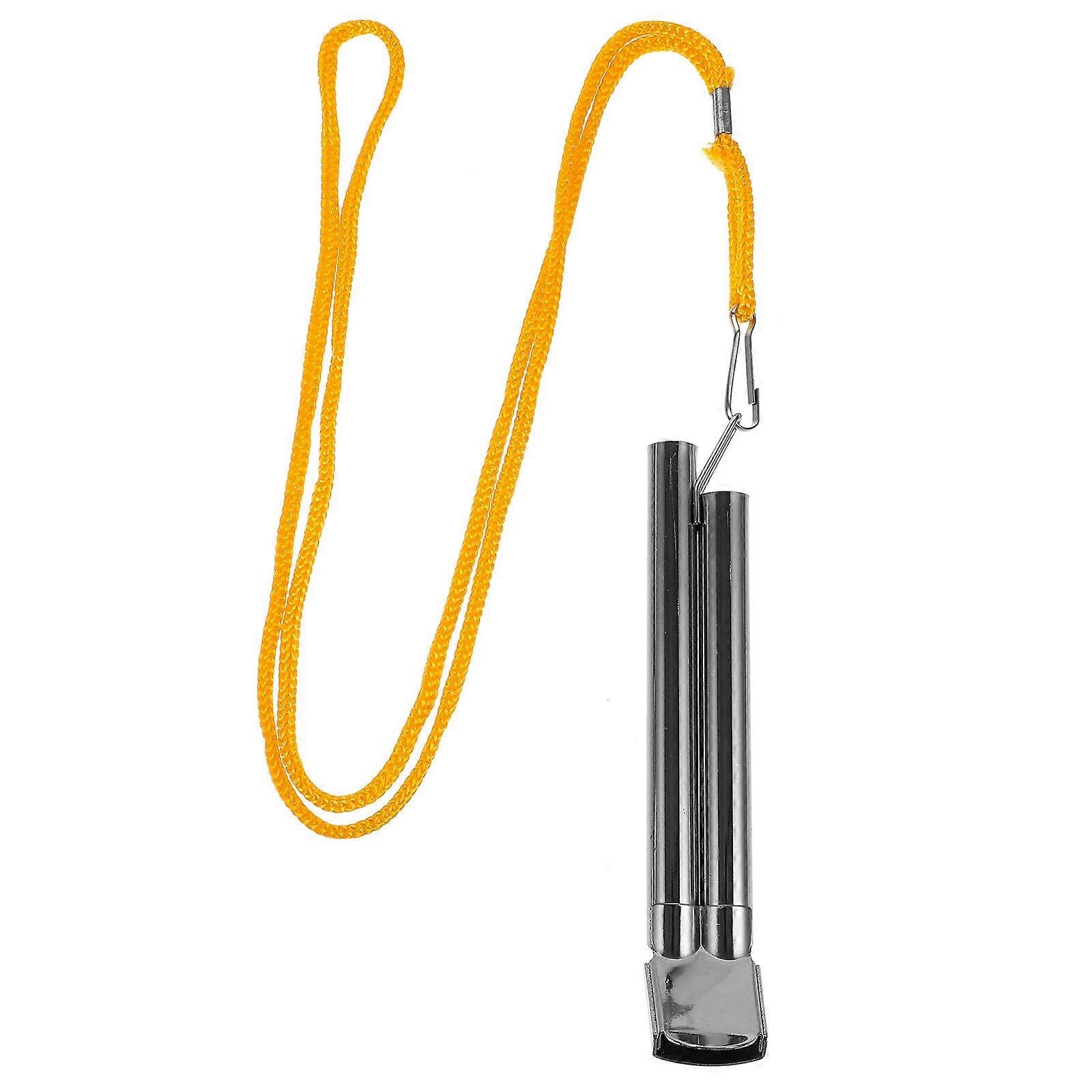 1 Set of Whistle for Referee Safety Whistle with Rope Emergency Whistle Portable Survival Whistle