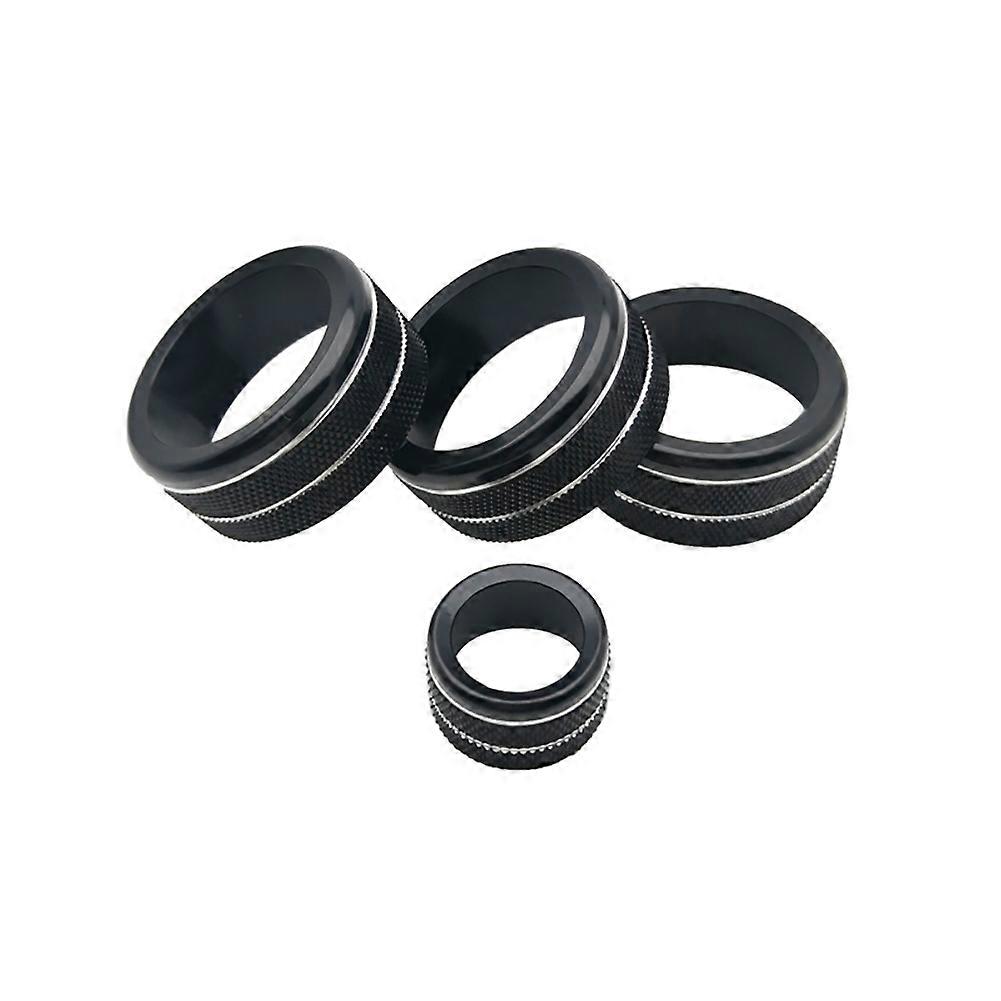 4pcs εξαρτήματα αυτοκινήτων δαχτυλιδιών δακτυλίων ρύθμισης όγκου κλιματιστικών μηχανημάτων κεντρικού ελέγχου κραμάτων αργιλίου για Honda Civic 11th 2022