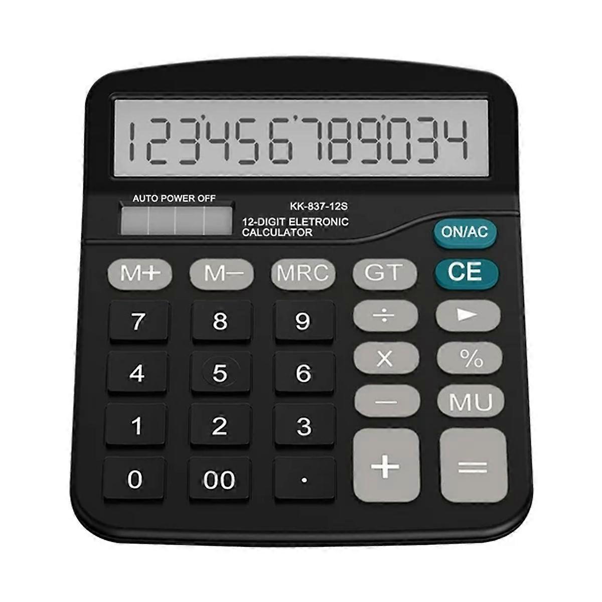 Fridja Calculator Standard Function Desktop Calculator Black