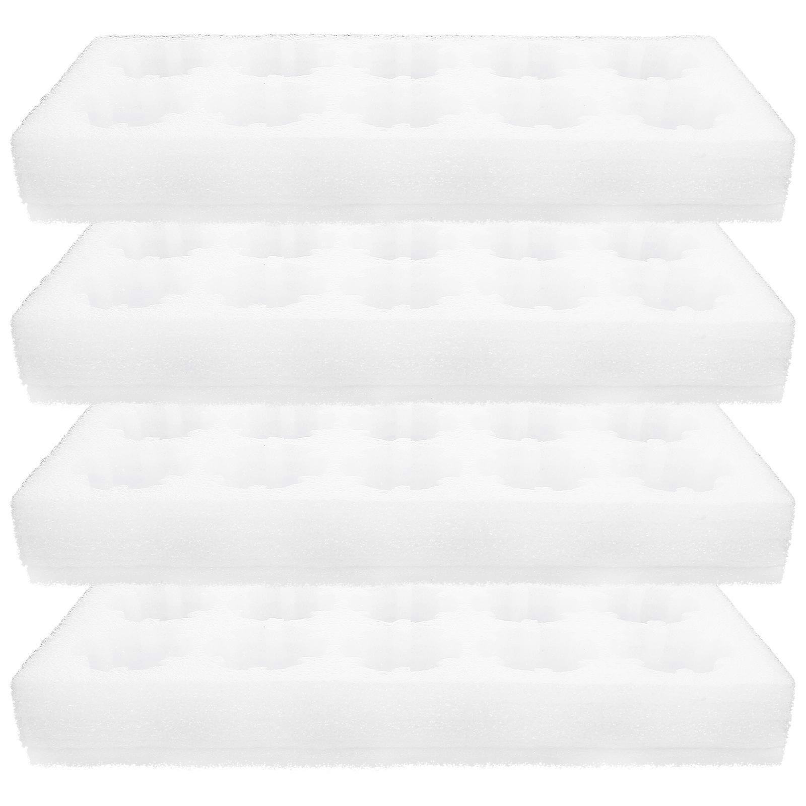 2 Sets of Shock-proof Foam Egg Trays Egg Cartons Safe Chicken Eggs Box Holder