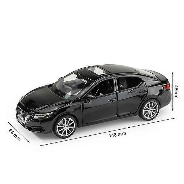 1/32 SYLPHY Miniature Diecast Toy Car Model Sound & Light Doors Openable Educational Collection Gift for Children Boy