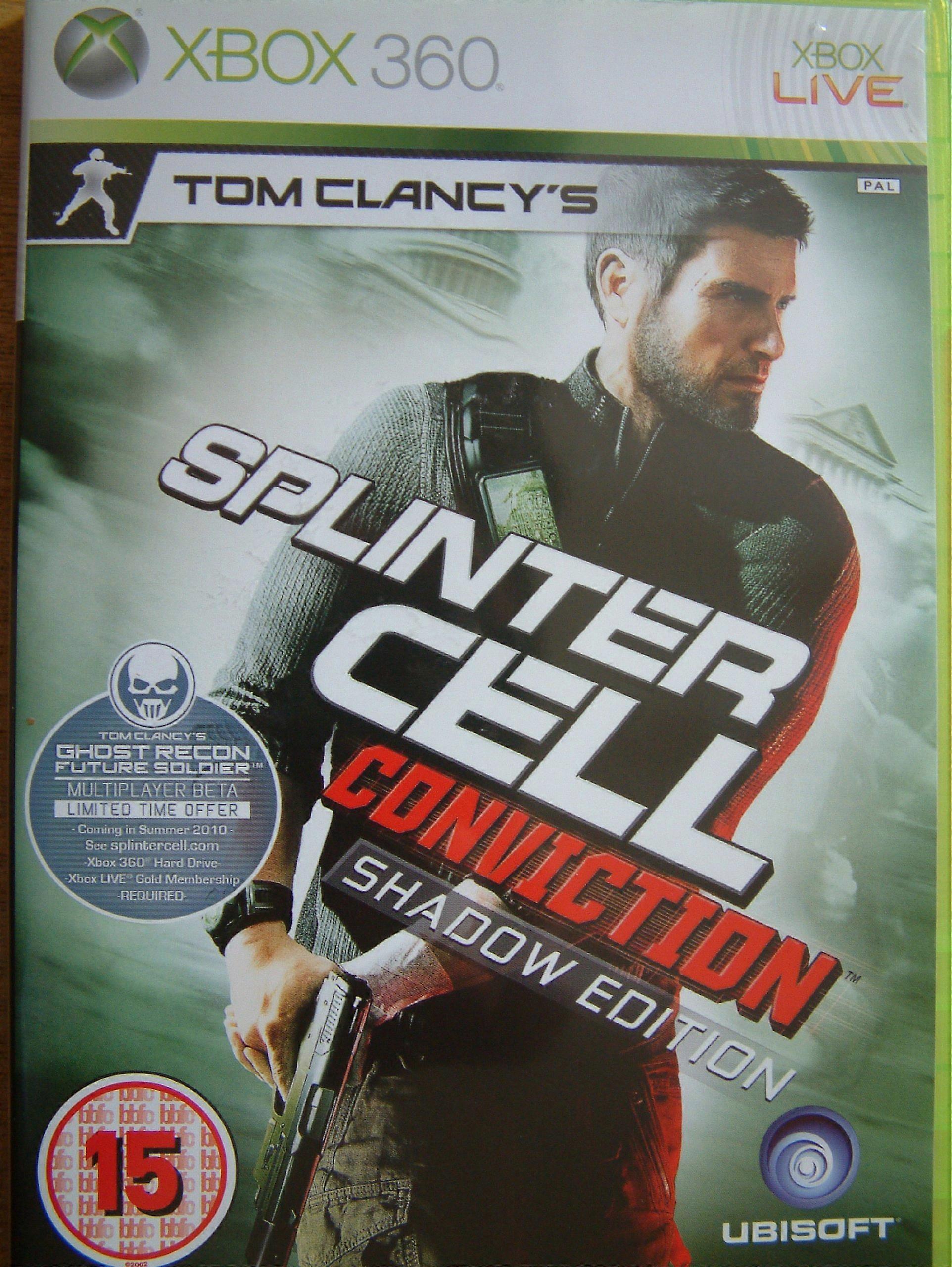 Tom Clancys Splinter Cell Conviction Shadow Edition - Xbox 360 - PAL - New & Sealed