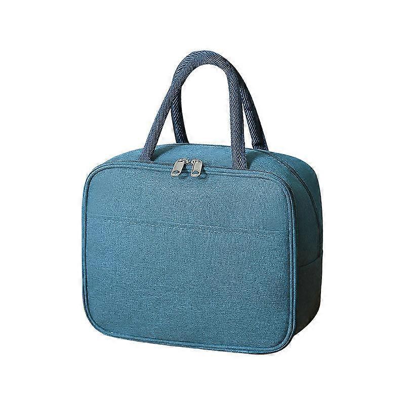 Practical Portable Lunch Bag Large Capacity Insulated Square Portable Storage Bag