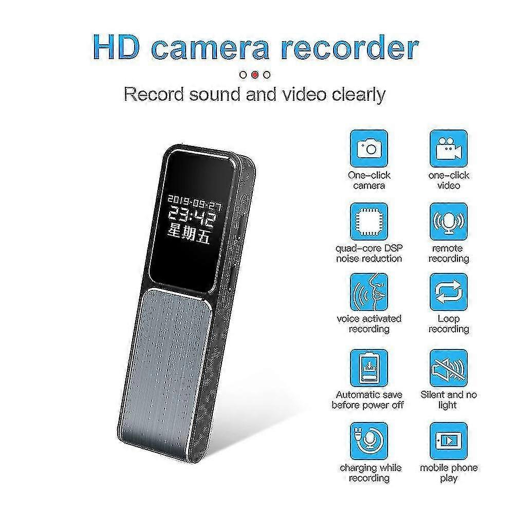64GB D1 audio- en videosynchronisatie Meeting Recorder Ai Intelligent High-definition Noise Reduct