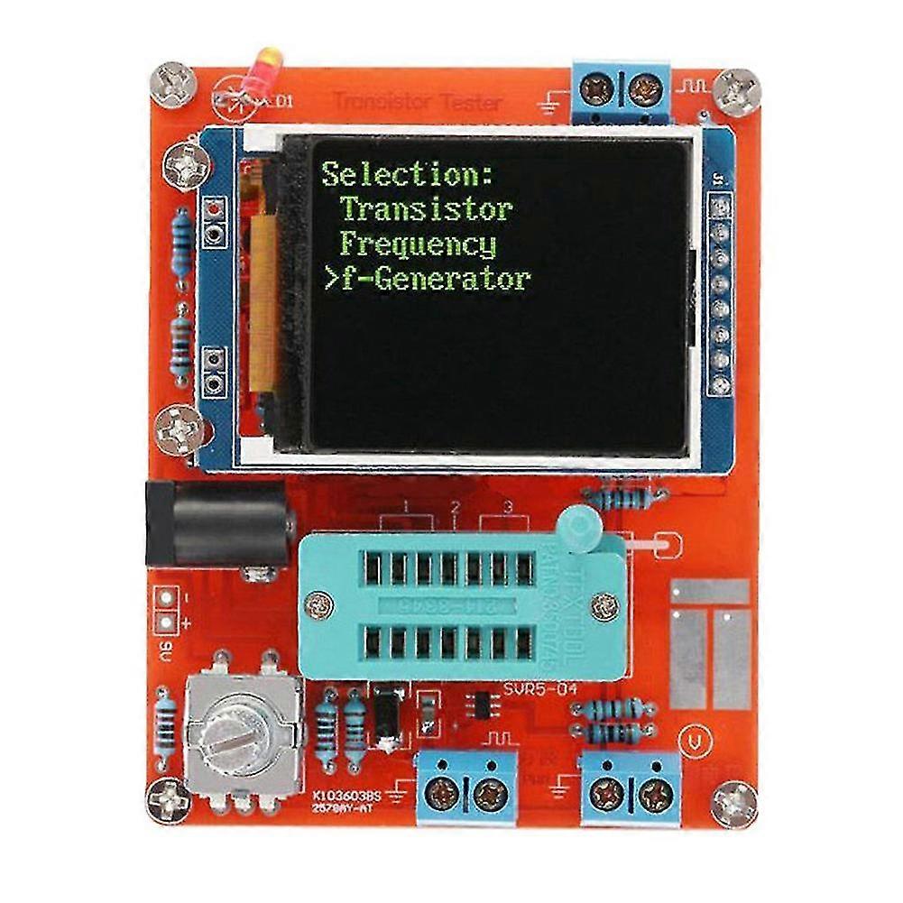 Gm328 Lcd Tester tranzystorów Diy Kit Dioda Trioda Pojemność Lcr Esr Moduł miernika