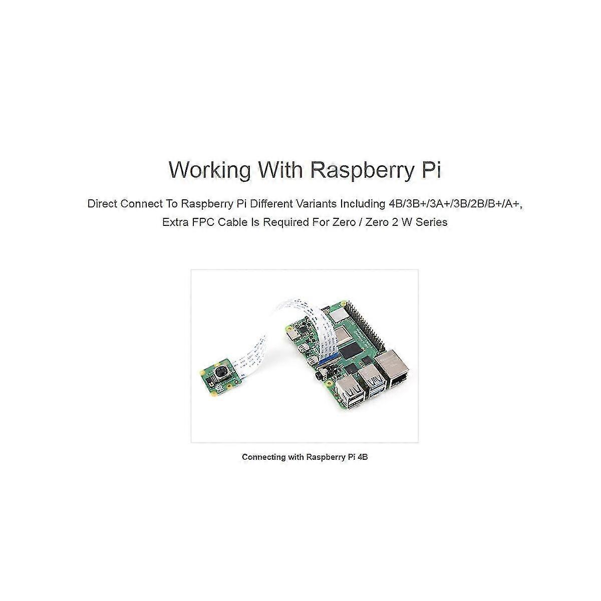 For Camera Module 3 Imx708 Auto-focus 120 Noir Version(d)