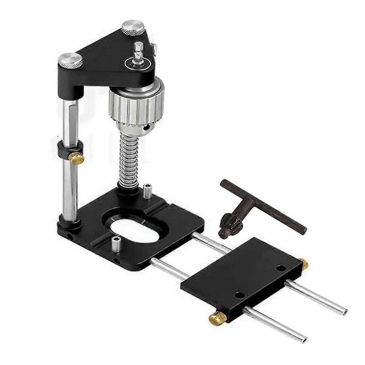 Woodworking Drill Guide, Woodworking Drill Guide Plastic Adjustable Drilling Template Hole Punch Lo