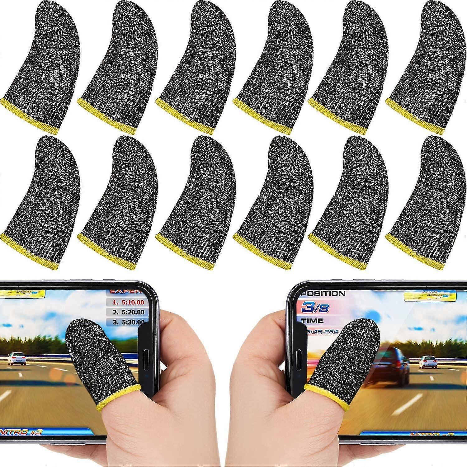 30 Stück Fingerhülse für Gaming Mobile Game Controller Finger Daumen