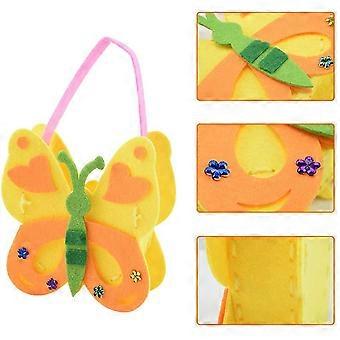 Kit da cucito per bambini, borsa da cucito per progetti artigianali, borsa divertente per imparare a cucire, borsa per ragazze, compleanno, Natale