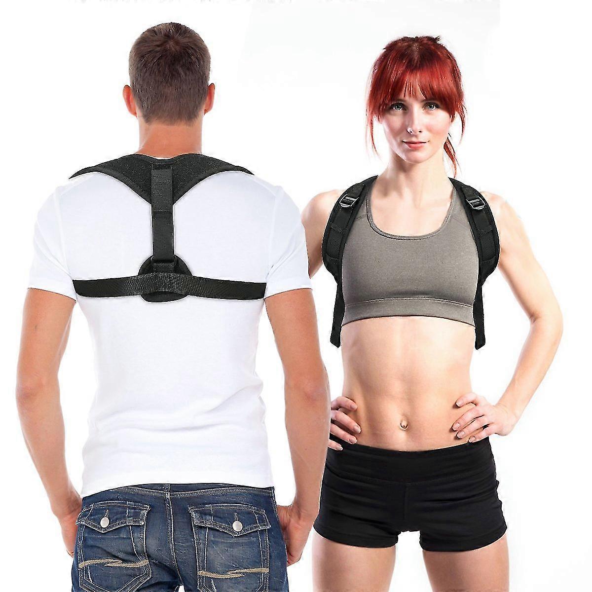 Back support breathable posture corrector pain relief-Yvan