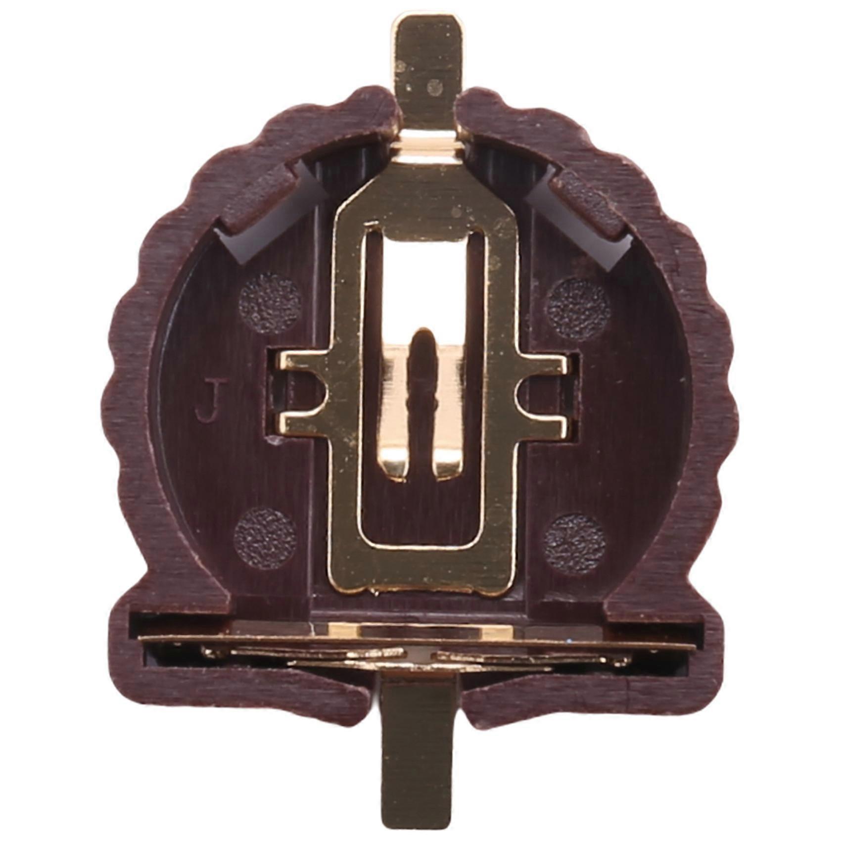 20PCS CR1220 CR1225 Button Battery Holder 3V Button Battery Holder Plating Temperature