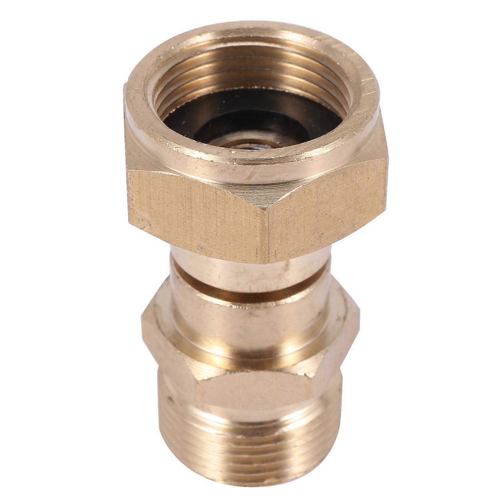 Pressure Washer Swivel Joint, Free To Hose Fitting, Anti Twist Metric M22 14Mm Connection, 3000 Psi