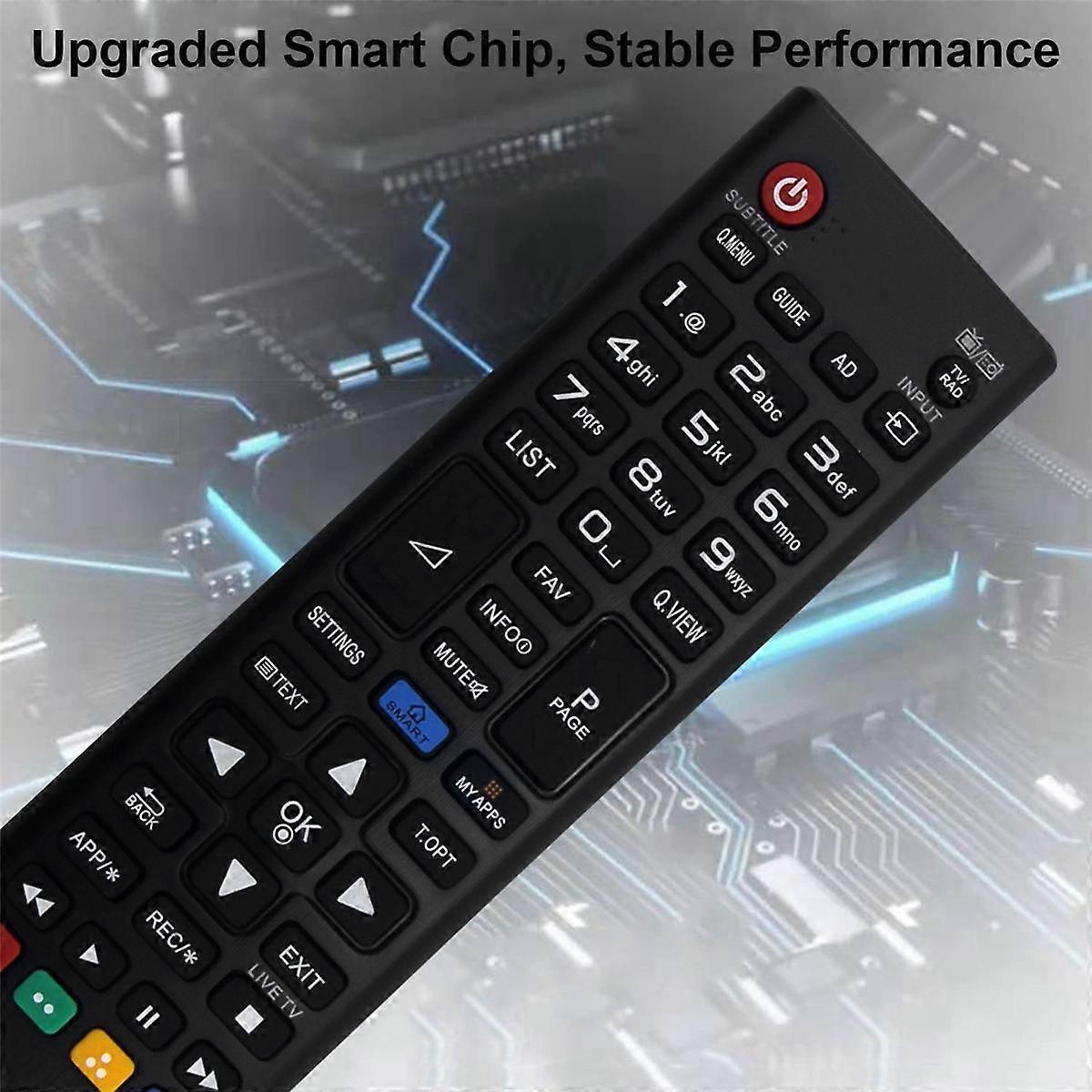 Replacement Remote Control For LG Smart LCD TV - Fits 32LF580V, 32LF580U, 42LF580V (AKB74475404)