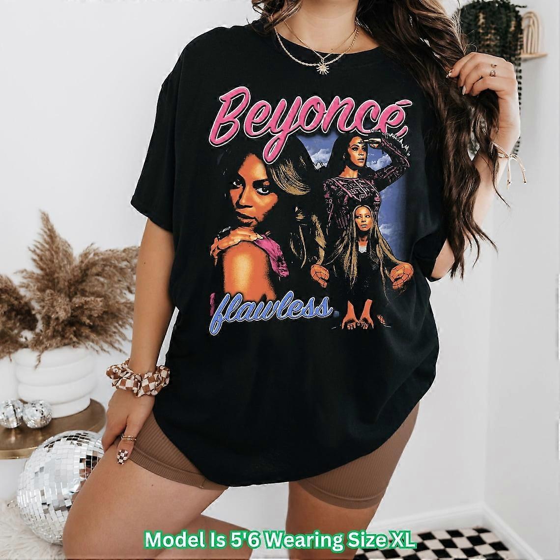 BEYONCE FLAWLESS Graphic Shirt, Cute Beyonce Oversized Unisex Hip