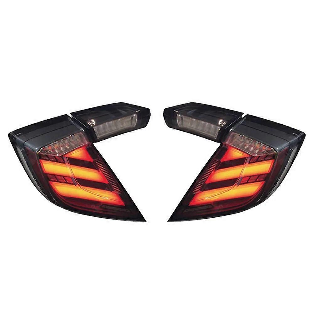 Taillight For Honda Civic Type R 10th hatchback 2016 2017 2018 2019 2020 2021 LED Tail light Assembly Turn Signal+Brake+Reverse