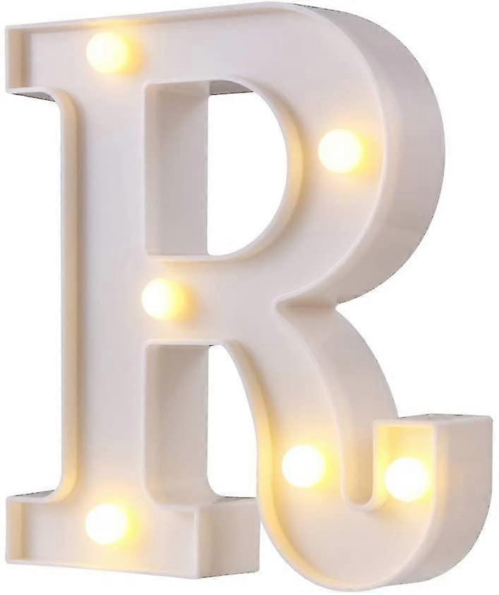 Led R Shape Letter Decorative Light